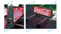 Double Side Taxi LED hiển thị P2.5 P5 đầy đủ màu sắc 3G / 4G / Wifi không dây cho quảng cáo