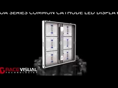 Bảng quảng cáo thương mại đầy màu sắc màn hình LED kỹ thuật số cố định ngoài trời độ sáng cao