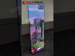 IPoster 2.5 Indoor Full Color màn hình LED 3840Hz tốc độ làm mới cao Với bánh xe