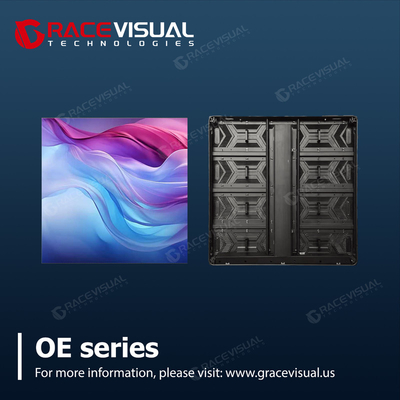 OE Series P3.9 Professional Outdoor LED Display - Hệ thống bảo trì phía trước IP65 với độ tương phản 4000: 1