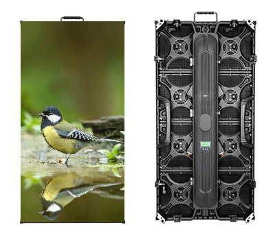 Nội thất Full Color Cho thuê màn hình LED LITE P3.9 mm SMD2121 Bức tường video 500mm x 1000mm