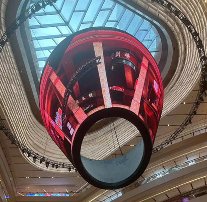 Đường video LED cong P4 tùy chỉnh