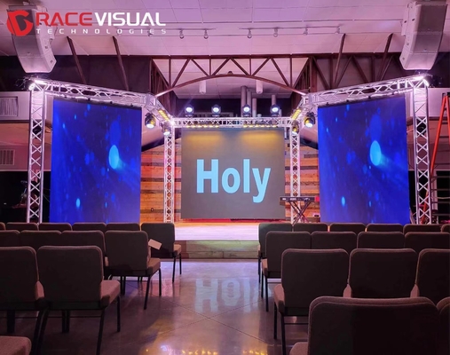 Full Color LED Video Panel 500*500mm/500*1000mm Độ sáng 600 nits