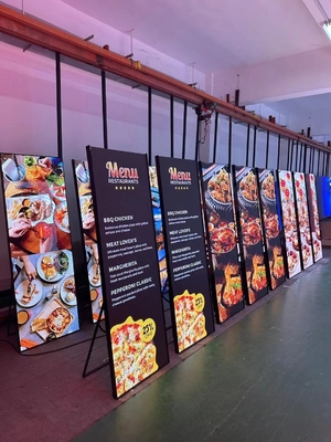 Màn hình LED kỹ thuật số hiệu suất cao siêu mỏng I-Poster cho sử dụng thương mại đa năng