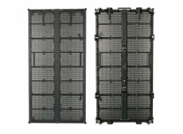 P3.9-7.8 Màn hình LED ngoài trời trong suốt với mật độ pixel 32768px/m2 và trọng lượng 9kg mỗi tấm