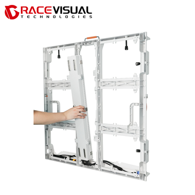 OA Series 6000nits/10000nits Cài đặt cố định ngoài trời P5.7 960x960mm LED Display Safety Rope Design