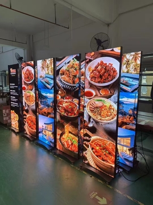 Ultra-Slim LED Poster 960×1920mm ️ Tùy chọn cài đặt treo, gắn tường và ghép