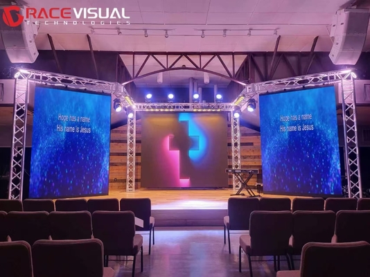 Professional Rental LED Video Wall With Front Service - IRB Series cho sân khấu, buổi hòa nhạc & sự kiện 500 * 500MM & 50 * 100MM
