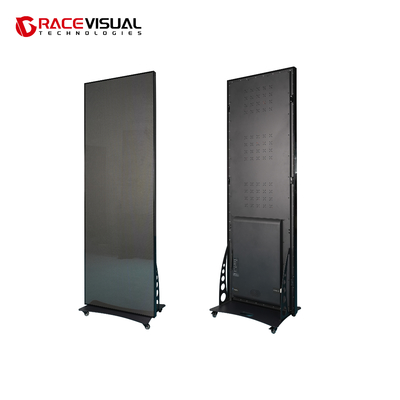 IP Series trong nhà 640mmx1920mm trong nhà IPoster với cơ sở bánh xe, bộ điều khiển casade