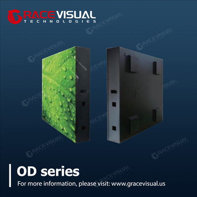 OD Series Full Front Service Outdoor Led Display 4.81 5.95 6.67 8 10mm Pixel Pitch Options cho độ sáng cao 6500nits
