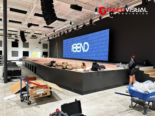 500x500mm Panel CCC / CE chứng nhận LED Video Wall 28W 160° góc nhìn Cấu hình tùy chỉnh Hệ thống khóa tự động