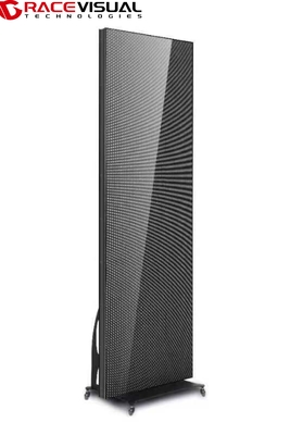 IP Series. ∙ P2.5 LED Poster ∙ 640×1920mm với 16bit Grayscale và Mobile Wheel Base cho quảng cáo nội thất linh hoạt