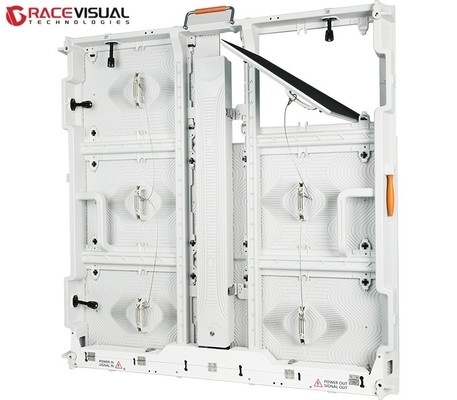 OA Series Low-Heat Commercial LED Billboard, Thiết kế màu trắng tiết kiệm năng lượng với bảo trì phía trước / phía sau và gắn tường