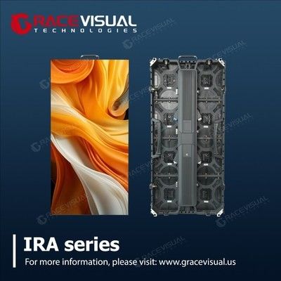 IRA Series P3.9 Professional Rental LED Display System 600nits Hiệu suất độ sáng cao 7680Hz Ultra-Smooth Refresh Rate 500×1000mm Modular Panel Design
