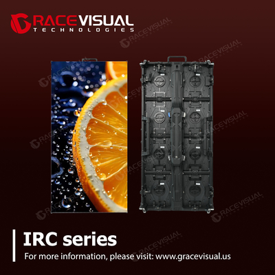 IRC Series P2.6 Premium Rental LED Display - Ultra-Smooth 7680 Hz Refresh Rate. Hệ thống mô-đun lắp đặt nhanh 500×1000 mm.
