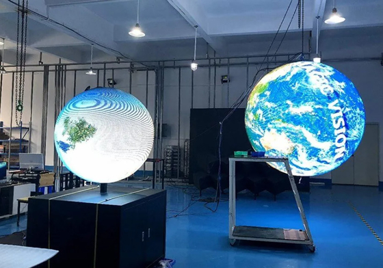 P2.5 P3 màn hình tường LED hiển thị trực quan 360 ° tuyệt đẹp
