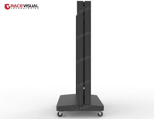Màn hình LED poster gập trong nhà Màn hình kỹ thuật số LED cho biểu ngữ Tường video LED di động cho cửa hàng