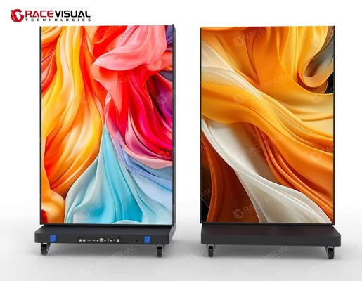 Kích thước nhỏ Bên trong sàn có thể gập lại màn hình hiển thị LED Màn hình poster, Giao lưu dễ dàng, Giao thông thuận tiện
