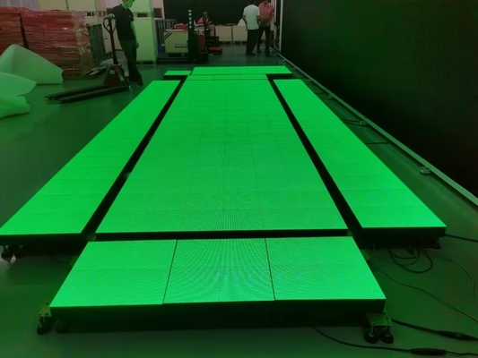 Lắp đặt nhanh trong nhà LED Digital Dance Floor Tiles Video Wall màn hình hiển thị tương tác