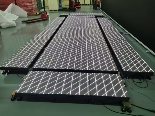 DF Series LED Floor Tiles Capacity Immersive Display 2.5mm-4.8mm Pixel Pitch 3840Hz Tỷ lệ làm mới 44kg/m2 Hoàn hảo cho trong nhà