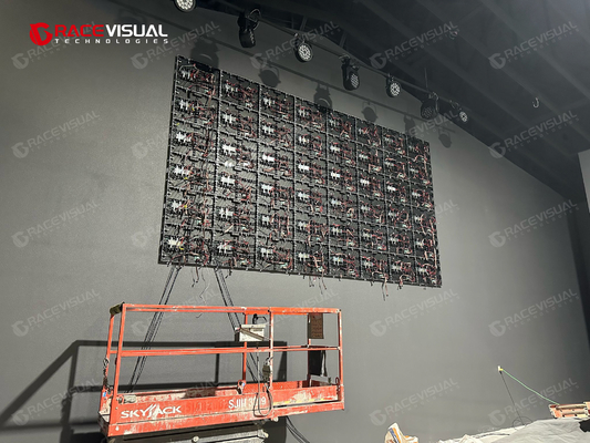 Tỷ lệ làm mới cao 7680Hz Indoor P2.5mm Fixed LED Display 640×480mm Wall-MountPanel