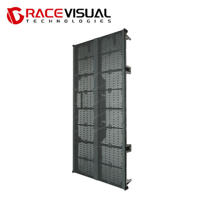 TSR Series Professional Transparent LED Display with 16-bit Grayscale Processing 6000:1 Contrast Ratio and IP65 Rating